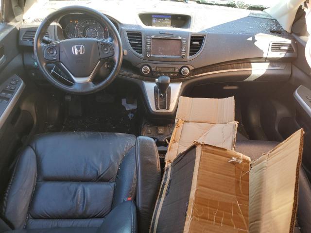 5J6RM4H70EL071848 - 2014 HONDA CR-V EXL BROWN photo 8