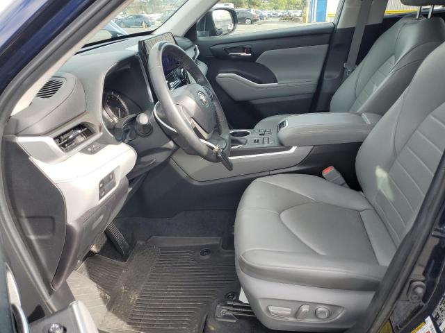 5TDKDRBHXPS006268 - 2023 TOYOTA HIGHLANDER L 蓝色 照片 7