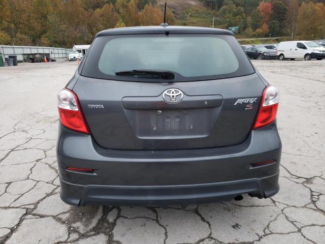 2T1KE40E09C013461 - 2009 TOYOTA COROLLA MA S GRAY photo 6