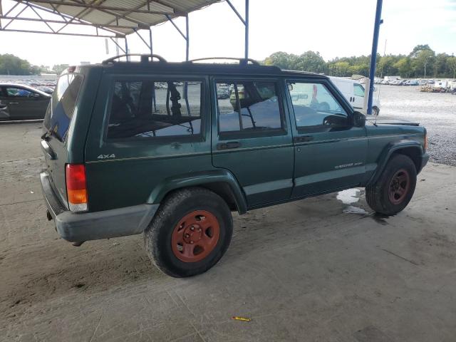 1J4FF68S6XL569472 - 1999 JEEP CHEROKEE SPORT GREEN photo 3