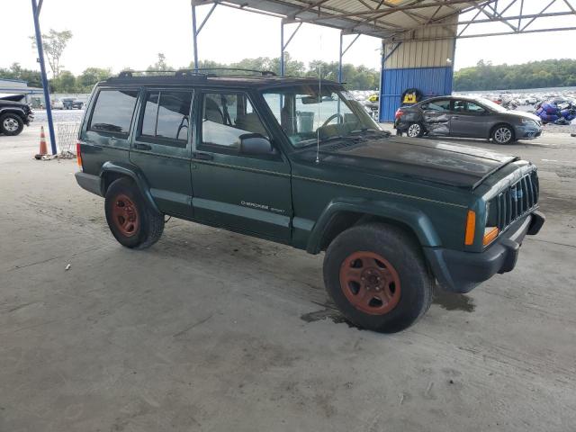 1J4FF68S6XL569472 - 1999 JEEP CHEROKEE SPORT GREEN photo 4