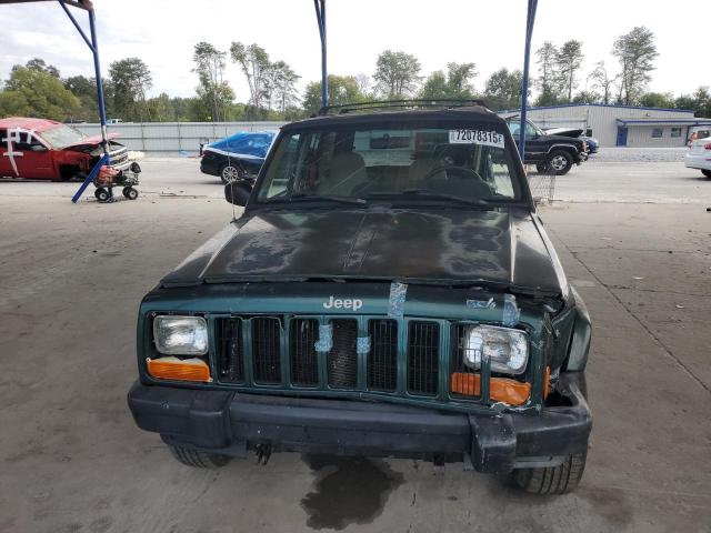 1J4FF68S6XL569472 - 1999 JEEP CHEROKEE SPORT GREEN photo 5