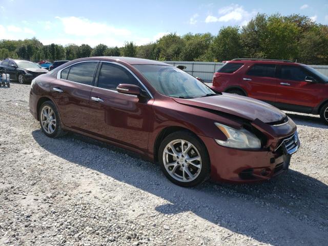 1N4AA5AP6CC820411 - 2012 NISSAN MAXIMA S MAROON photo 4