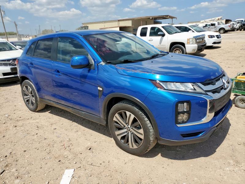JA4APUAU6MU000909 - 2021 MITSUBISHI OUTLANDER SPORT ES 蓝色 照片 4