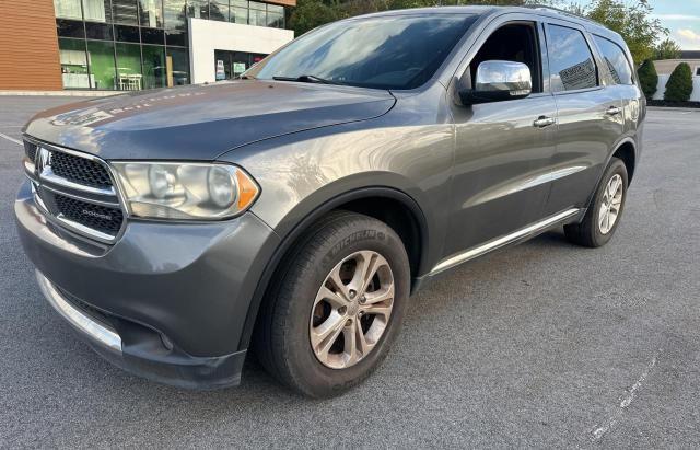 1C4RDJDG3CC158666 - 2012 DODGE DURANGO CREW GRAY photo 2