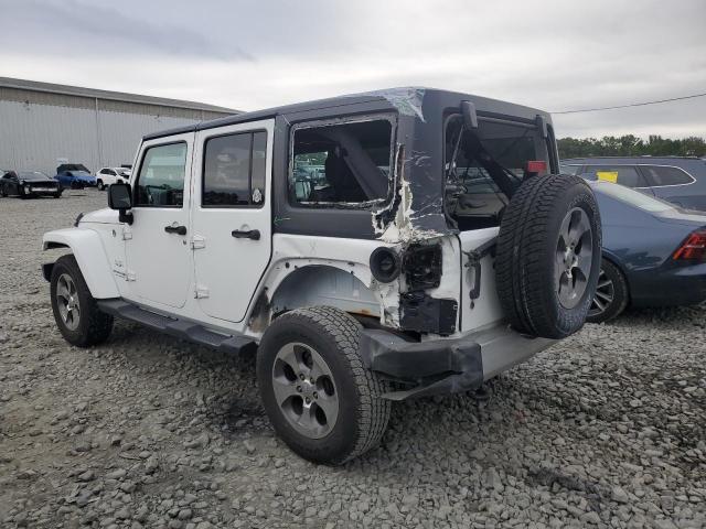 1C4BJWEG0JL937378 - 2018 JEEP WRANGLER U SAHARA WHITE photo 2
