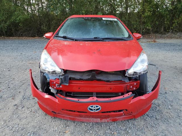 JTDKDTB32D1530282 - 2013 TOYOTA PRIUS C RED photo 5