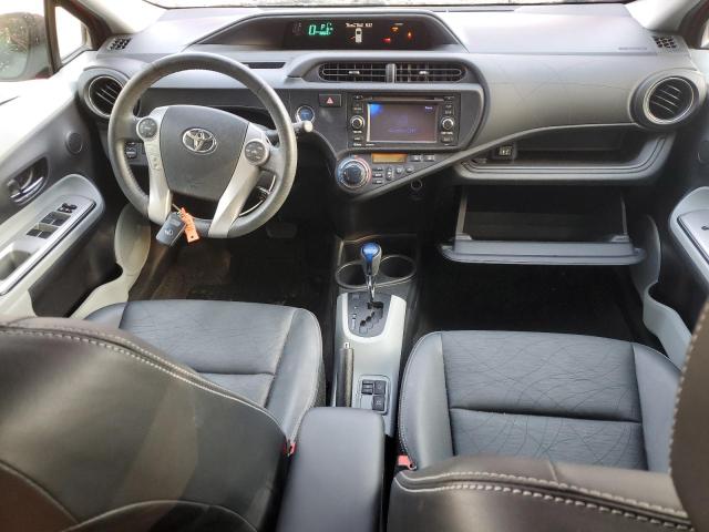 JTDKDTB32D1530282 - 2013 TOYOTA PRIUS C RED photo 8