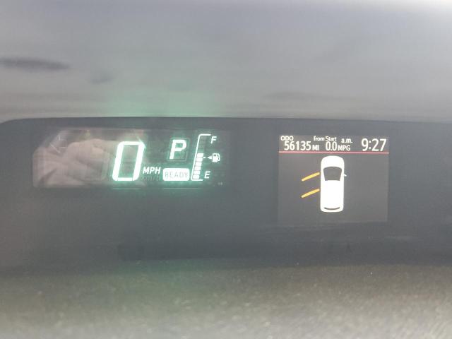 JTDKDTB32D1530282 - 2013 TOYOTA PRIUS C RED photo 9