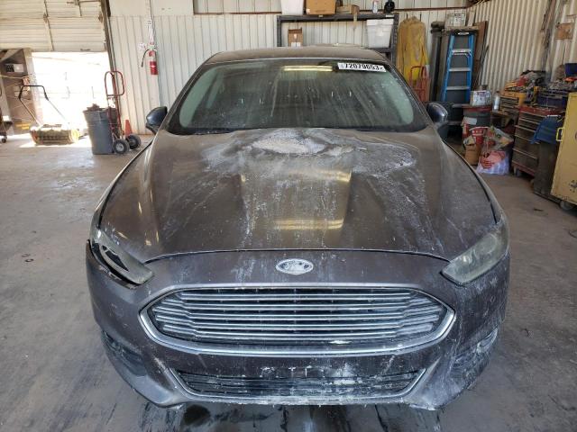 3FA6P0HR1DR350550 - 2013 FORD FUSION SE GRAY photo 5