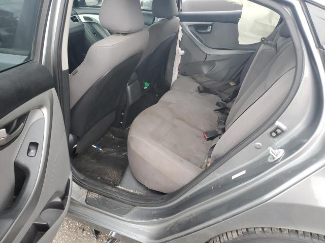 KMHDH4AE9GU633901 - 2016 HYUNDAI ELANTRA SE GRAY photo 10