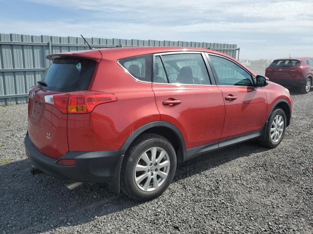 2T3BFREV3FW381346 - 2015 TOYOTA RAV4 LE RED photo 3