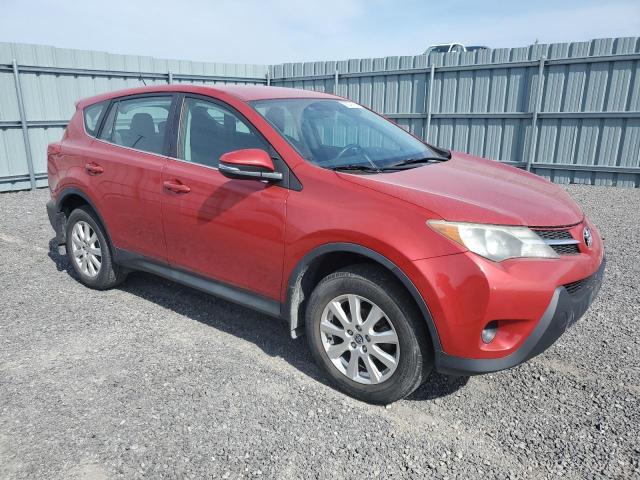 2T3BFREV3FW381346 - 2015 TOYOTA RAV4 LE RED photo 4