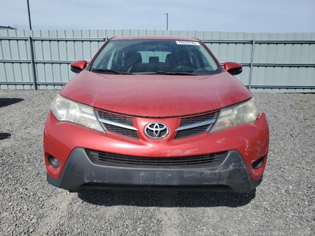2T3BFREV3FW381346 - 2015 TOYOTA RAV4 LE RED photo 5