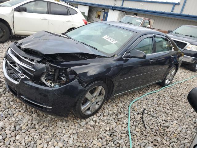 1G1ZH57B294271810 - 2009 CHEVROLET MALIBU 1LT BLACK photo 1