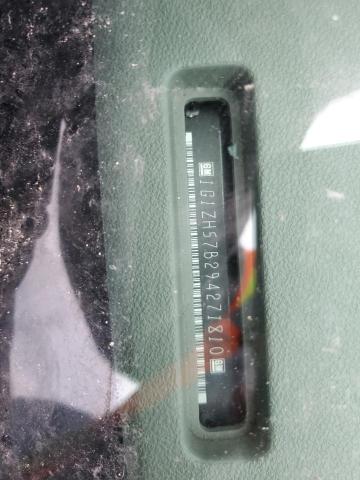 1G1ZH57B294271810 - 2009 CHEVROLET MALIBU 1LT BLACK photo 12