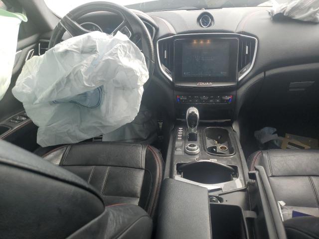 ZAM57RTS1H1249914 - 2017 MASERATI GHIBLI S Սև լուսանկար 8