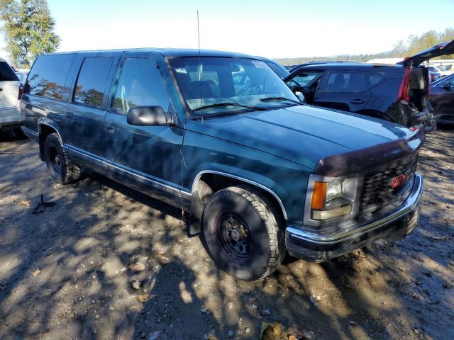 1GKEC16R9VJ728348 - 1997 GMC SUBURBAN C1500 GREEN photo 4