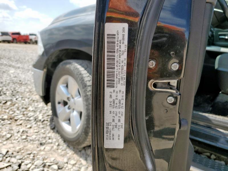 1C6RR7LT2FS786934 - 2015 RAM 1500 SLT أسود صورة 12