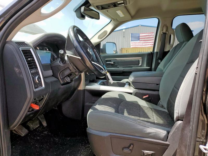 1C6RR7LT2FS786934 - 2015 RAM 1500 SLT أسود صورة 7