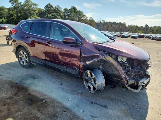 2HKRW1H86JH522707 - 2018 HONDA CR-V EXL RED photo 4