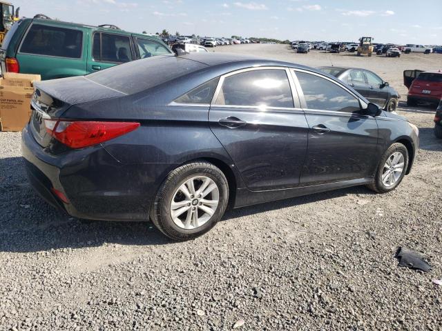 5NPEB4AC4EH897379 - 2014 HYUNDAI SONATA GLS BLUE photo 3