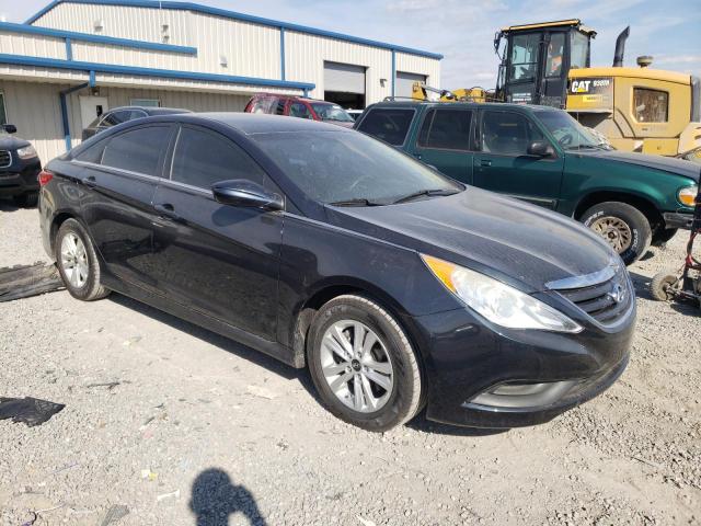 5NPEB4AC4EH897379 - 2014 HYUNDAI SONATA GLS BLUE photo 4