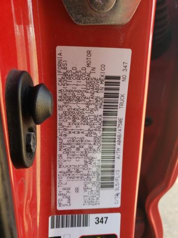 3TMJU62N28M055014 - 2008 TOYOTA TACOMA DOUBLE CAB PRERUNNER RED photo 13