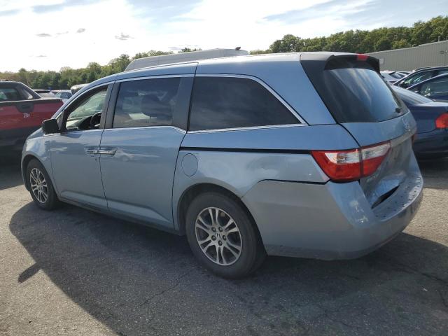 5FNRL5H46BB037593 - 2011 HONDA ODYSSEY EX 蓝色 照片 2