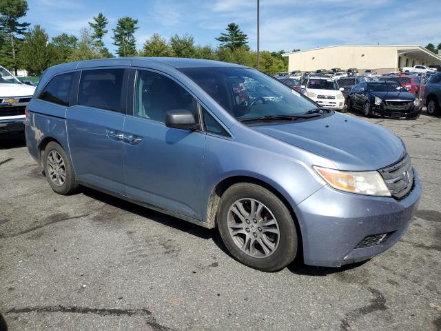 5FNRL5H46BB037593 - 2011 HONDA ODYSSEY EX 蓝色 照片 4