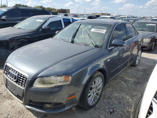 WAUAF78EX8A153743 - 2008 AUDI A4 2.0T GRAY photo 1