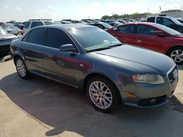 WAUAF78EX8A153743 - 2008 AUDI A4 2.0T GRAY photo 4