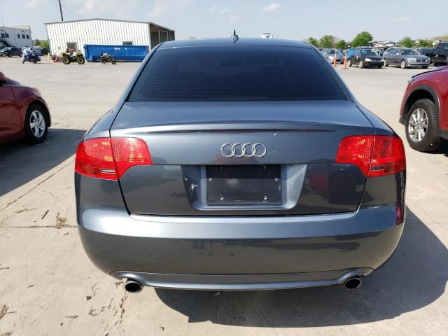 WAUAF78EX8A153743 - 2008 AUDI A4 2.0T GRAY photo 6
