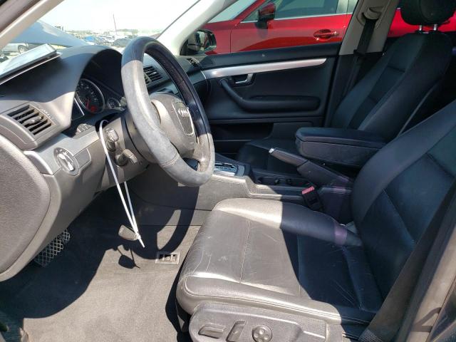 WAUAF78EX8A153743 - 2008 AUDI A4 2.0T GRAY photo 7