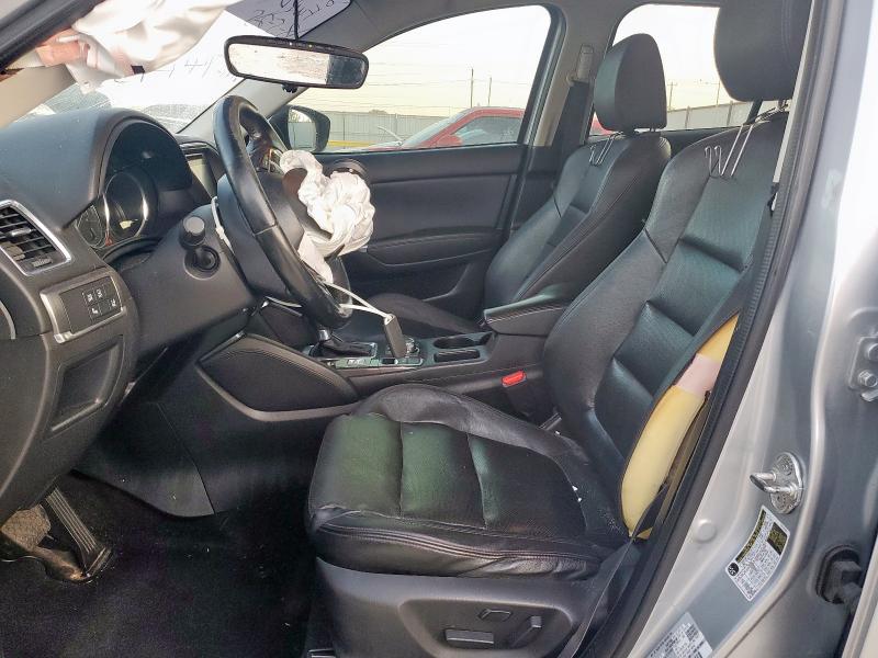 JM3KE4DY2G0744735 - 2016 MAZDA CX-5 GT SILVER photo 7