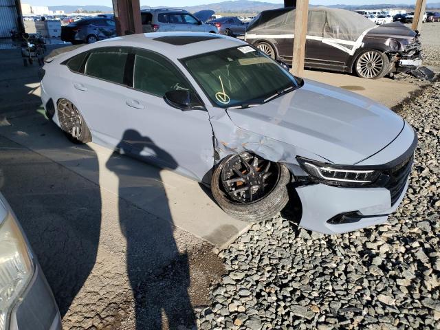 1HGCV2F33MA021535 - 2021 HONDA ACCORD SPORT 灰色 照片 4