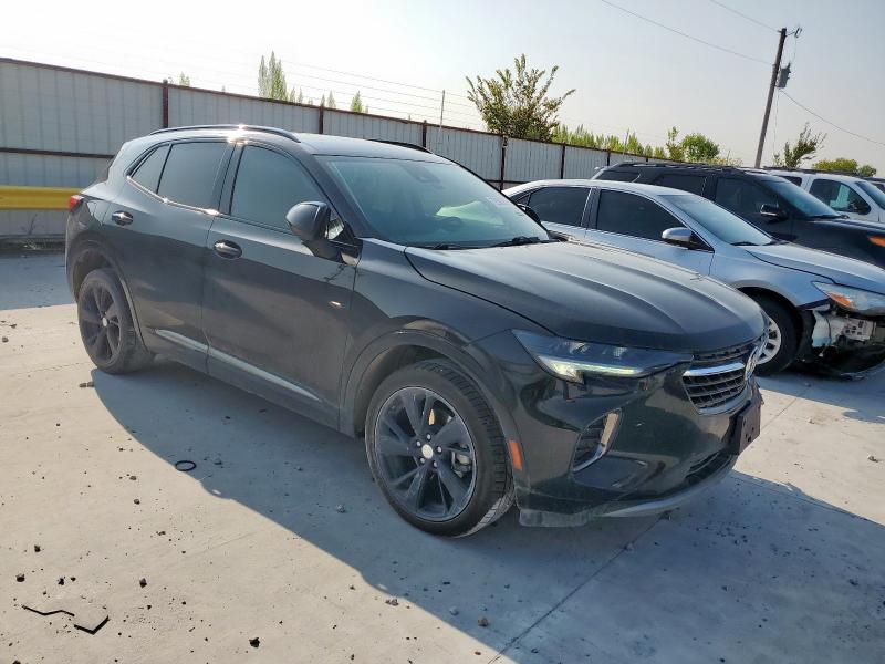 LRBFZNR47MD110558 - 2021 BUICK ENVISION ESSENCE Սև լուսանկար 4