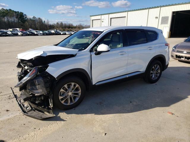 5NMS33ADXKH047266 - 2019 HYUNDAI SANTA FE SEL WHITE photo 1