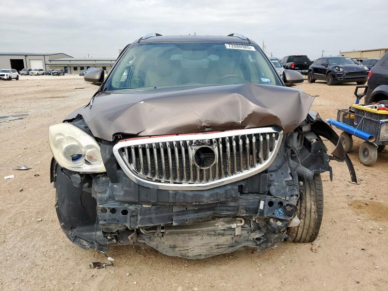 5GALRBED2AJ149131 - 2010 BUICK ENCLAVE CXL BROWN photo 5