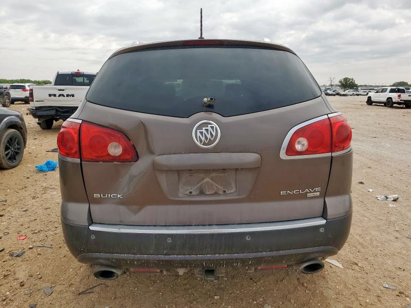 5GALRBED2AJ149131 - 2010 BUICK ENCLAVE CXL BROWN photo 6