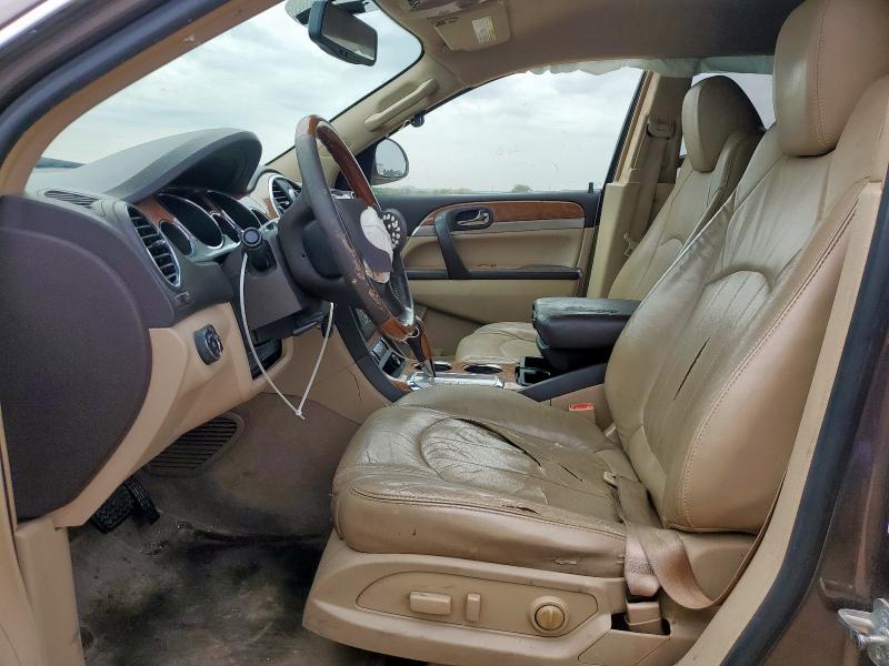 5GALRBED2AJ149131 - 2010 BUICK ENCLAVE CXL BROWN photo 7