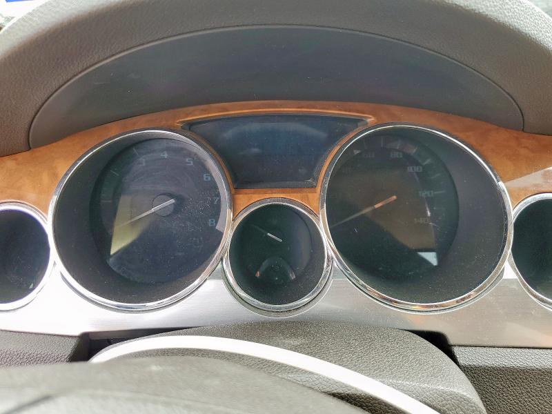 5GALRBED2AJ149131 - 2010 BUICK ENCLAVE CXL BROWN photo 9