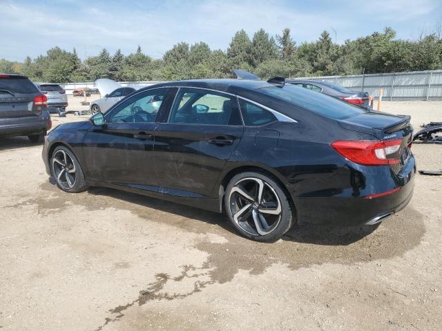 1HGCV2F34KA030581 - 2019 HONDA ACCORD SPORT Սև լուսանկար 2