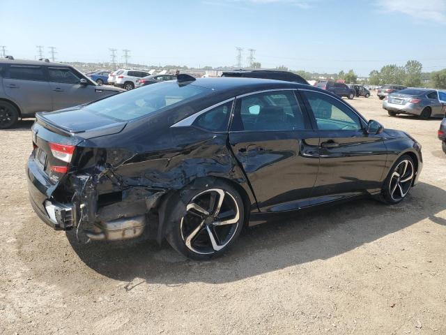 1HGCV2F34KA030581 - 2019 HONDA ACCORD SPORT Սև լուսանկար 3
