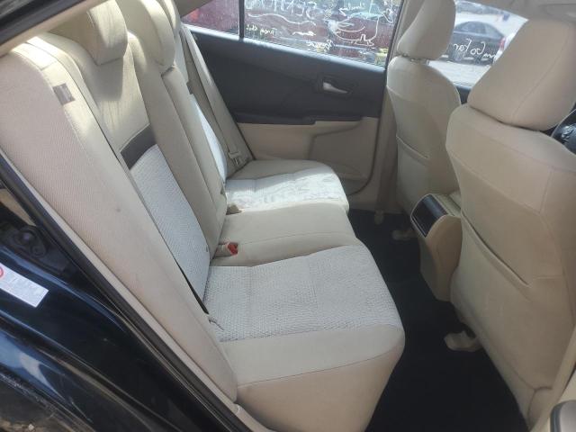 4T4BF1FK7CR262554 - 2012 TOYOTA CAMRY BASE BLACK photo 10