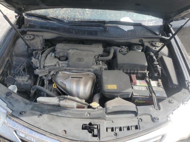 4T4BF1FK7CR262554 - 2012 TOYOTA CAMRY BASE BLACK photo 11