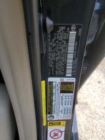 4T4BF1FK7CR262554 - 2012 TOYOTA CAMRY BASE BLACK photo 12