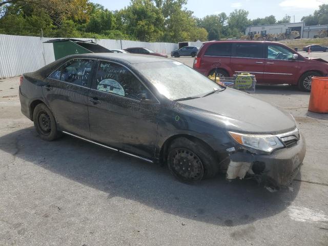 4T4BF1FK7CR262554 - 2012 TOYOTA CAMRY BASE BLACK photo 4