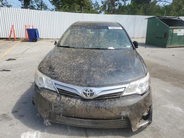 4T4BF1FK7CR262554 - 2012 TOYOTA CAMRY BASE BLACK photo 5
