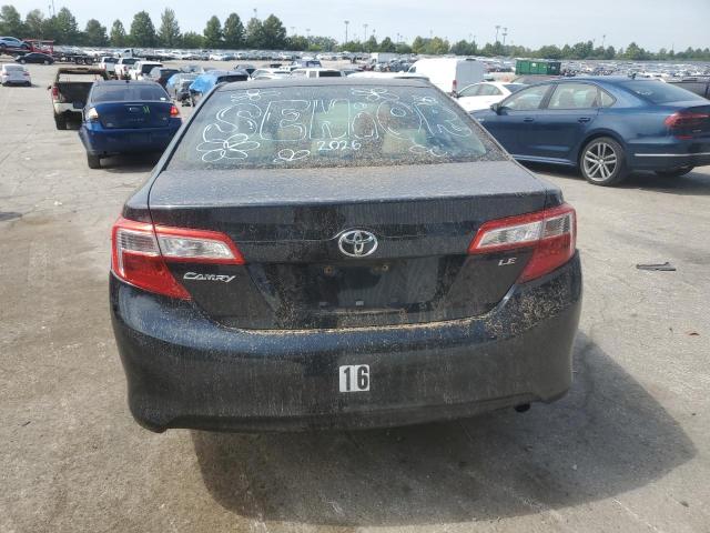 4T4BF1FK7CR262554 - 2012 TOYOTA CAMRY BASE BLACK photo 6